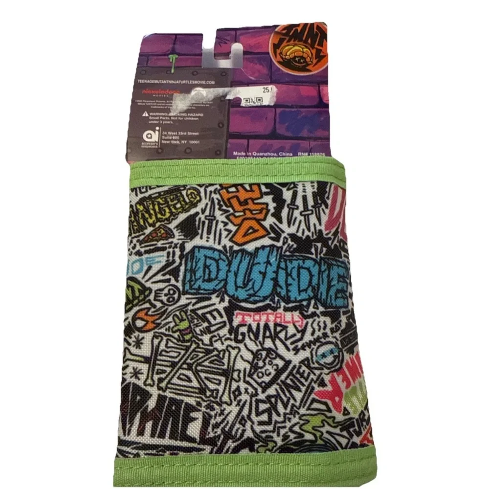 Nickelodeon Kids Graffiti Arm Sleeve - Green and Blue